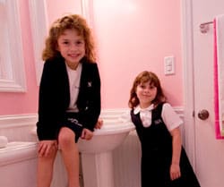 Meg's kids also get a new bathroom design remodel