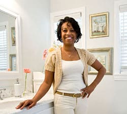 Melvina Starks hired One Week Bath to redesign her bath