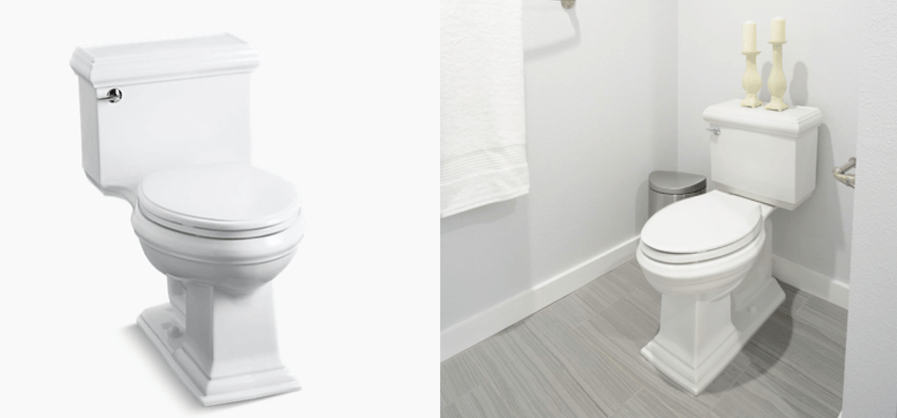 one piece vs two piece toilet