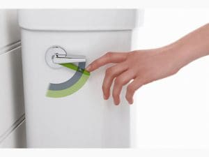 toilet dual flush mechanism