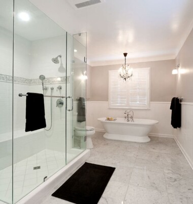 large design bathrooms