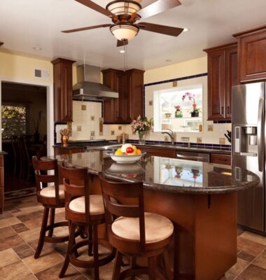 large kitchen