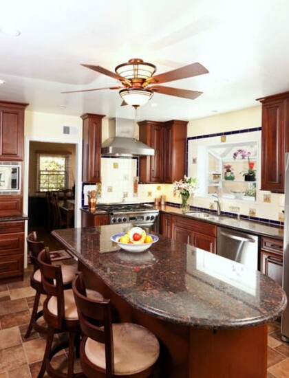 large kitchen set