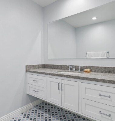 bathroom sink cabinet