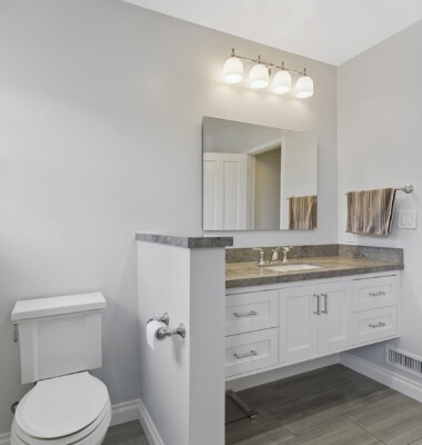 traditional bathroom remodel